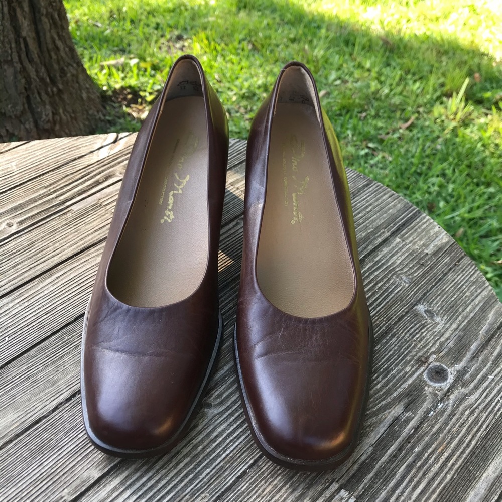Dino Monti Brown Heels SZ 8.5